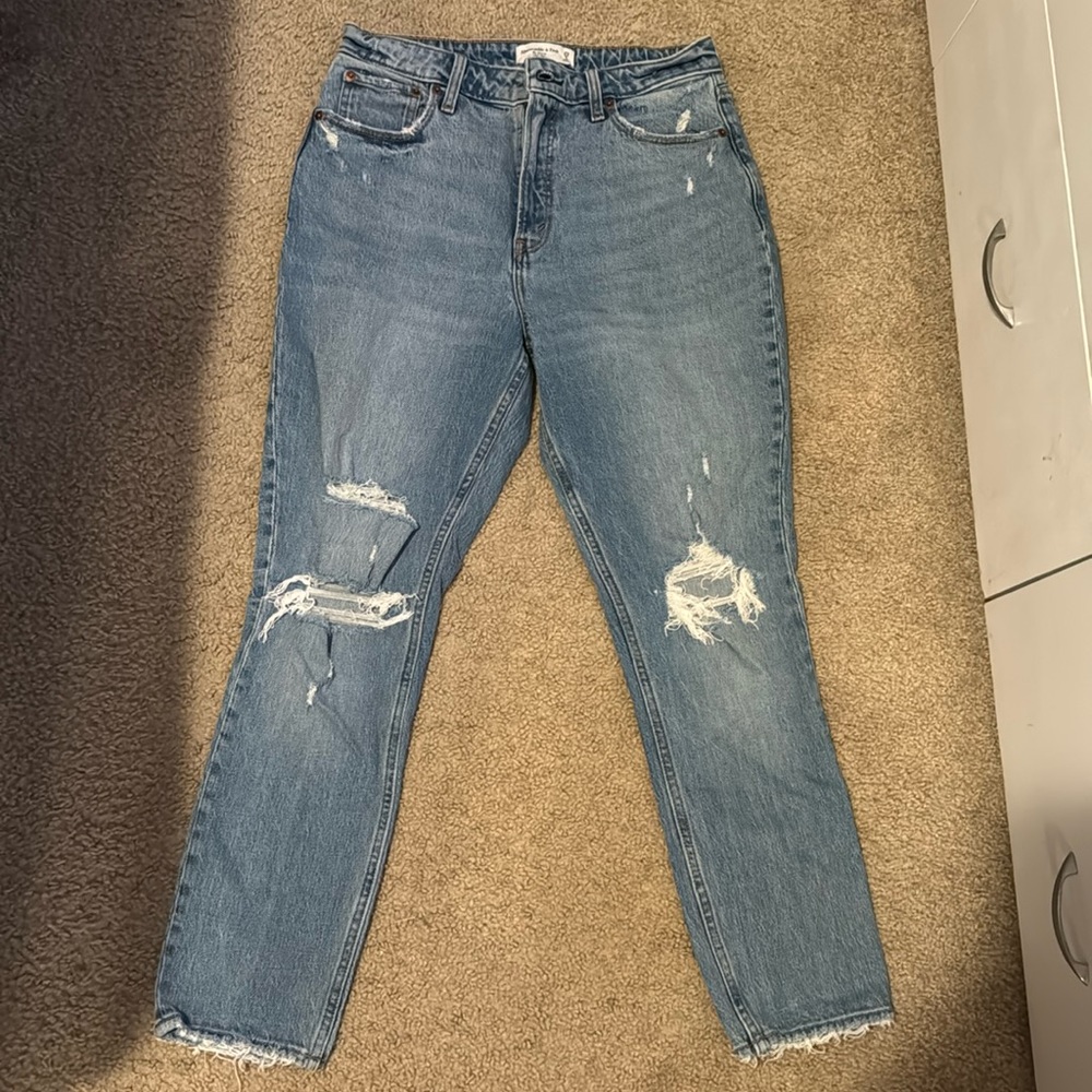 Abercrombie & fitch curve love jeans